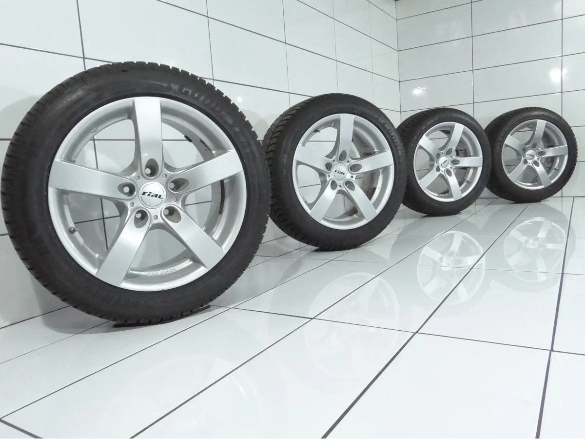 KOŁA UŻYWANE Rial OE 46989+ Goodyear UltraGrip 8 Performance, BMW X1 E84 5x120 ET29/30 225/50R17 98H [2012] 7MM, zdjęcie 1