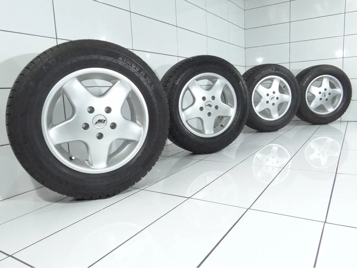 KOŁA UŻYWANE AEZ OE 45278 VW T5 5x120 ET43 215/65R16C 109/107R [2009] 5,5MM Srebrny, zdjęcie 1