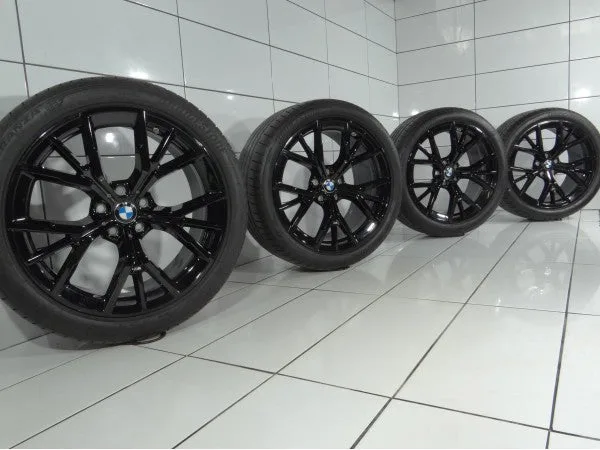 KOŁA BMW 5 (G30, G31),5X112, ET-30/ET-44, 245/40R19-275/35R19 98Y/100Y CZARNY, zdjęcie 1