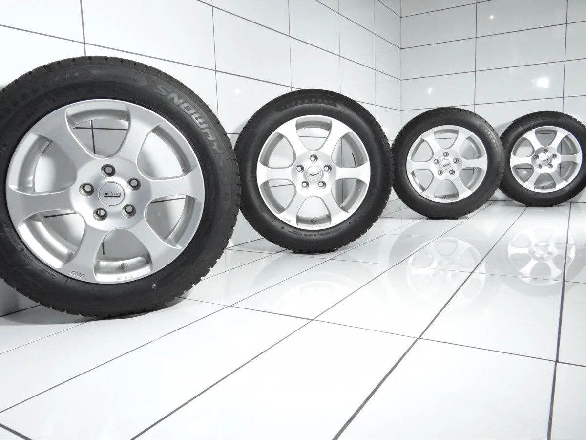 KOŁA UŻYWANE CMS OE KBA 47042 5x112 ET52 205/60R16 96H [2014] 100MM Srebrny, zdjęcie 1