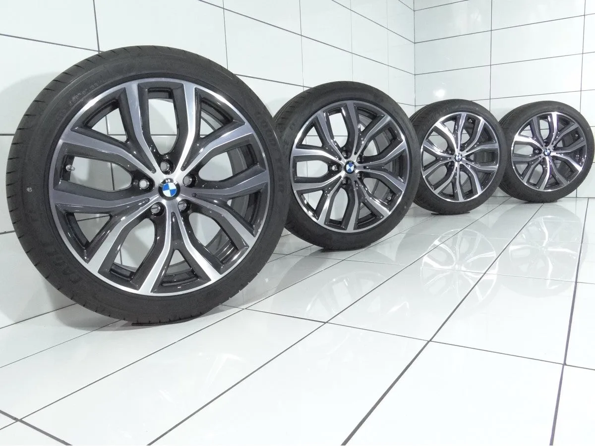 KOŁA UŻYWANE BMW OE STYLING 511 6851785 X1 F48, X2 F39 5x112 ET47 225/45R19 96W [2019] 6,5MM Antracytowy, zdjęcie 1