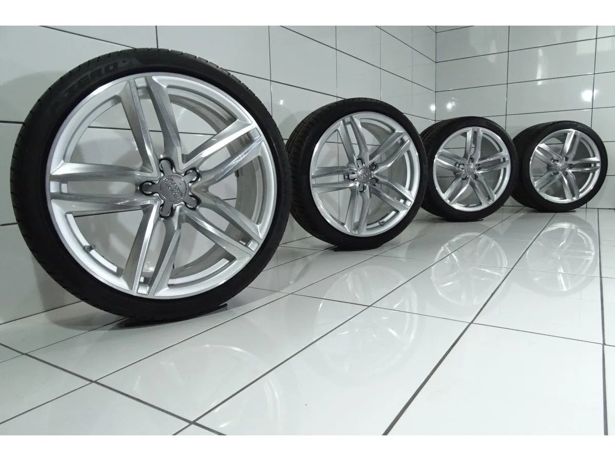 KOŁA UŻYWANE AUDI OE 420601025BF R8 5X112 ET42/50 235/35-295/30R19 91/100Y [2015] 6,5MM, zdjęcie 1