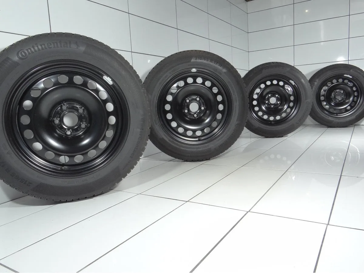 KOŁA UŻYWANE Volkswagen OE 5QF601027/G VW TIGUAN 5x112 ET38 215/65R17 99H [2017] 7,5MM Czarny, zdjęcie 1