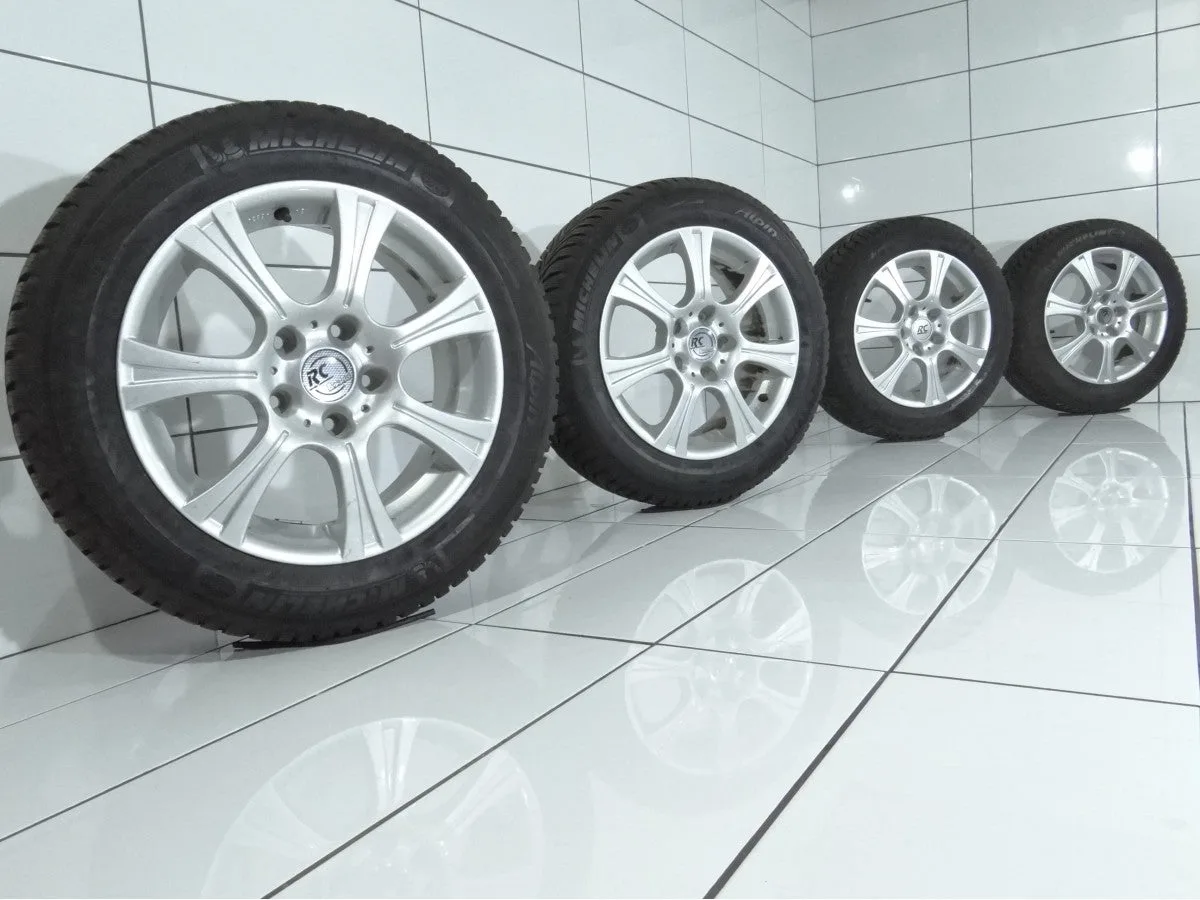 KOŁA UŻYWANE RC Design OE 46634 MICHELIN Alpin A4 5x120 ET34 205/55R16 91H [2010] 6,5MM, zdjęcie 1