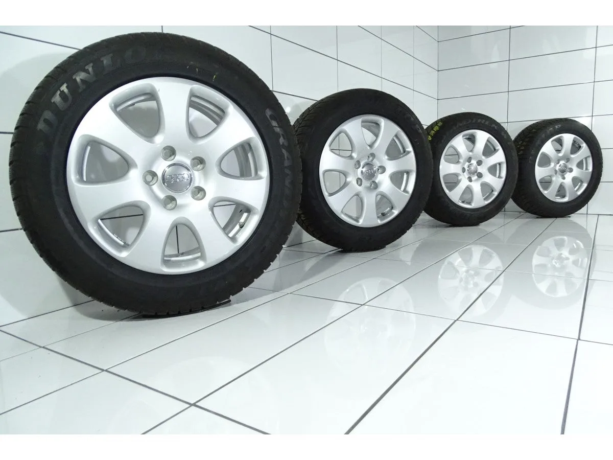 KOŁA UŻYWANE Audi OE 4L0601025E Q7 4L0 5x130 ET53 235/60R18 107H [2007] 7MM Srebrny, zdjęcie 1