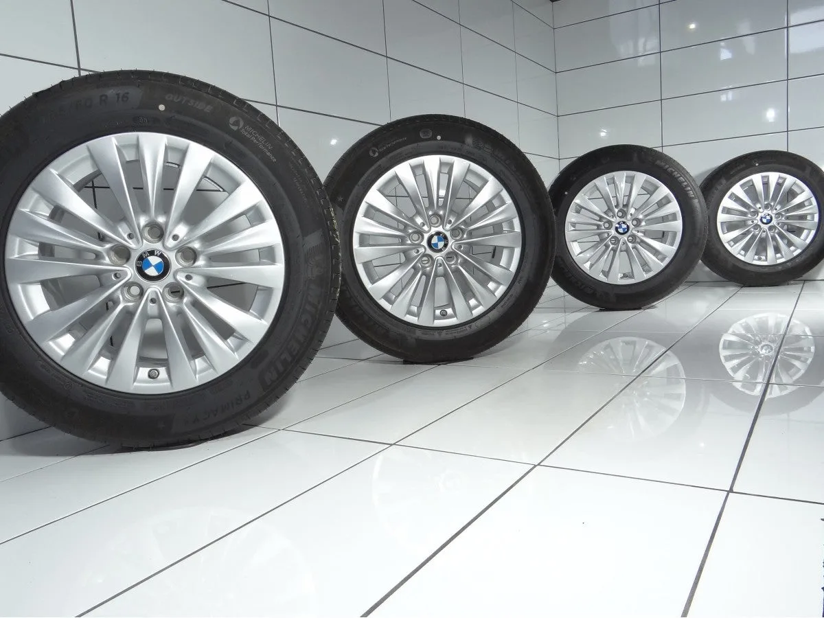 KOŁA NOWE BMW OE STYLING 475 6855084 2 F45 F46 5x112 ET52 205/60R16 96W [2019] 6,5MM Srebrny, zdjęcie 1