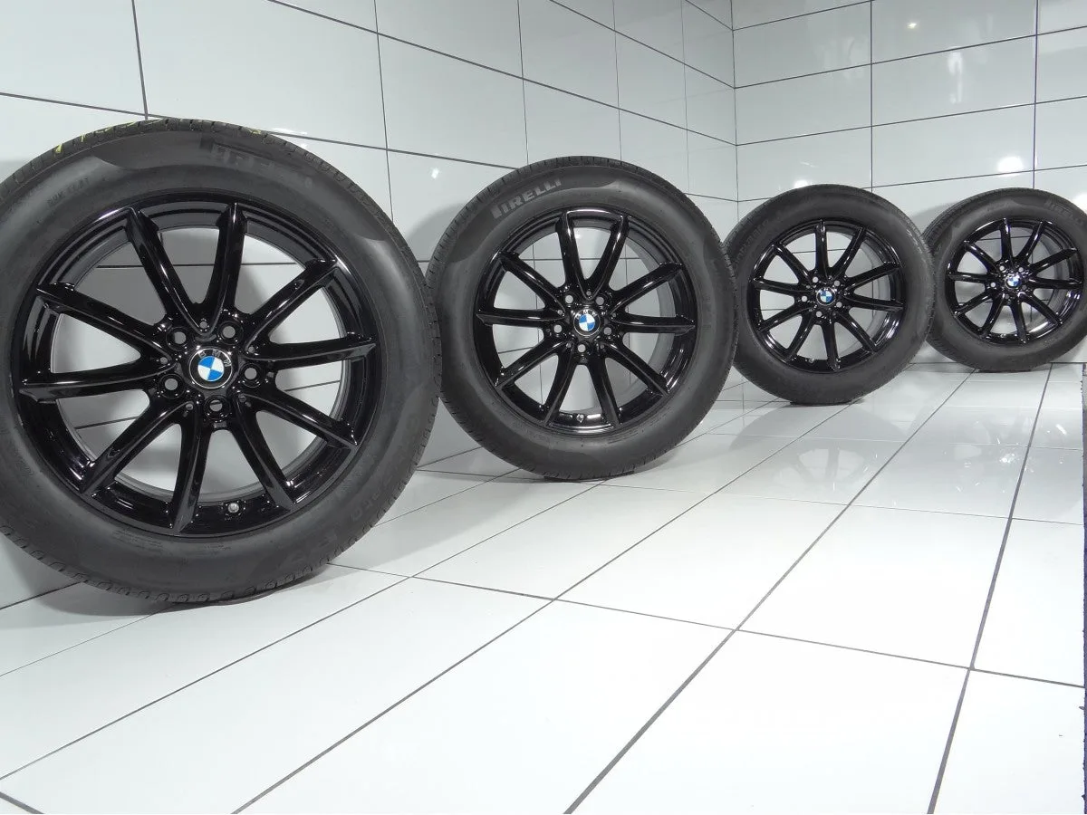 KOŁA BMW X1 F48 X2 F39, 5x112, ET 52, 225/55R17 97 Y Czarny, zdjęcie 1