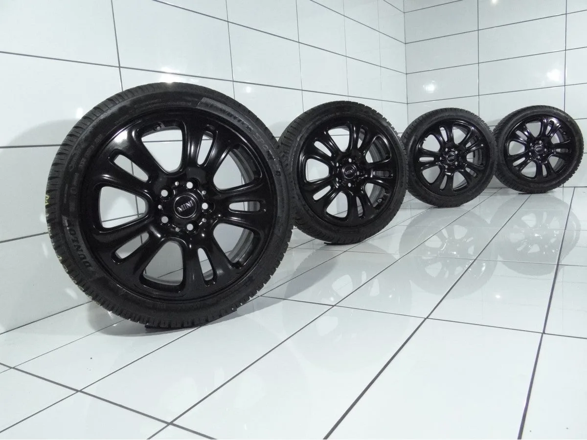 KOŁA UŻYWANE Mini OE STYLING 510 6855119 F55 F56 F57 5x112 ET45 185/50R17 86H [2016] Czarny, zdjęcie 1