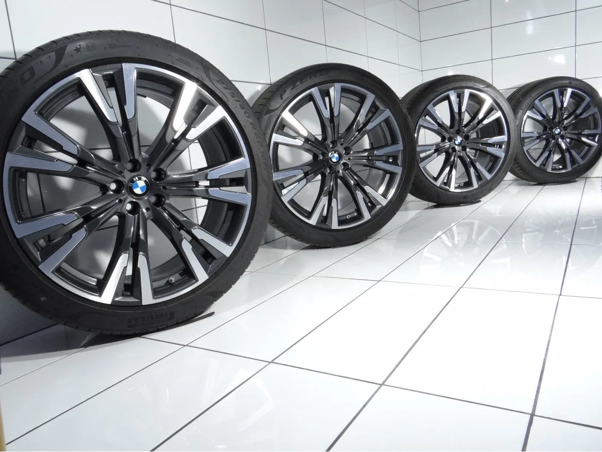 KOŁA UŻYWANE BMW X7 G07, 5X112, ET 32/43, 275/40-315/35R22 107 Y STYLING 756, zdjęcie 1