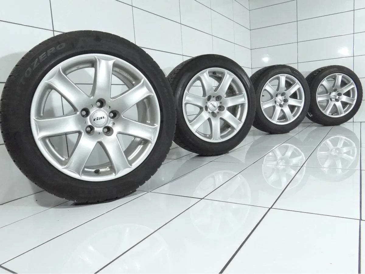 KOŁA UŻYWANE Rial OE 45569 PIRELLI Sottozero Winter 210 Serie II 5x112 ET30 225/50R17 94H [2013] 6,5MM, zdjęcie 1