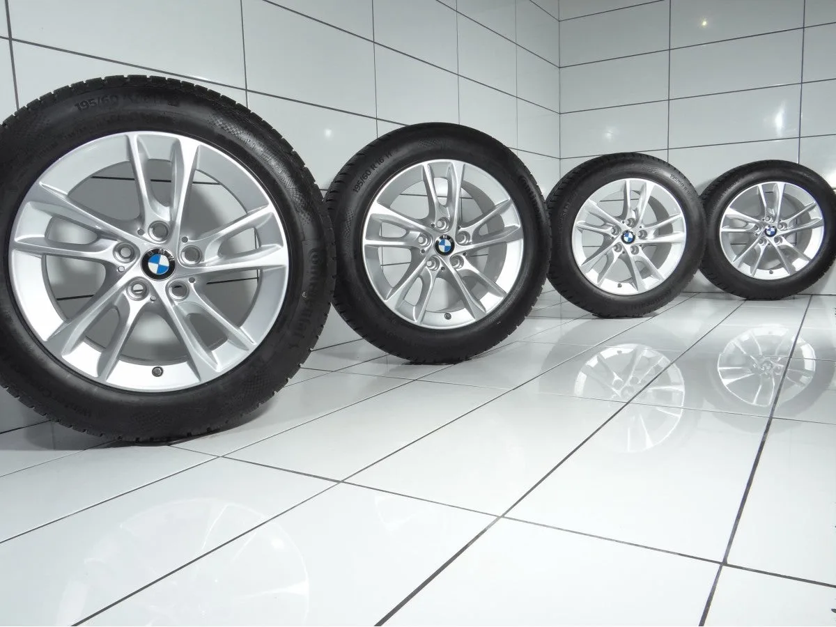 KOŁA UŻYWANE BMW OE STYLING 474 6855083 1 F40, 2 F44 5x112 ET47 195/65R16 89H [2019] Srebrny, zdjęcie 1