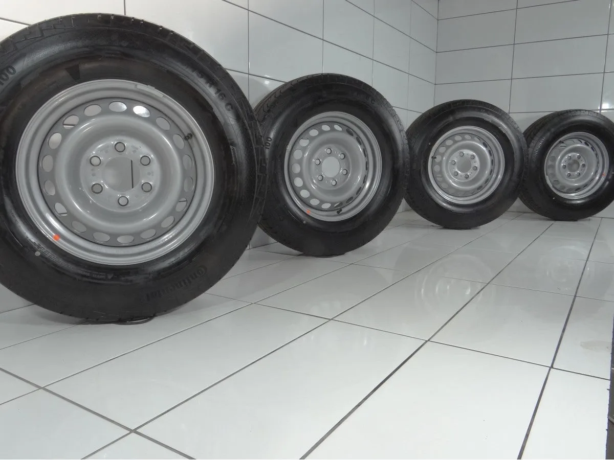 KOŁA NOWE Continental A9074014900 Mercedes Sprinter W907 W910 6x130 ET54 225/75R16C 121/120R [2024] 9MM Srebrny, zdjęcie 1