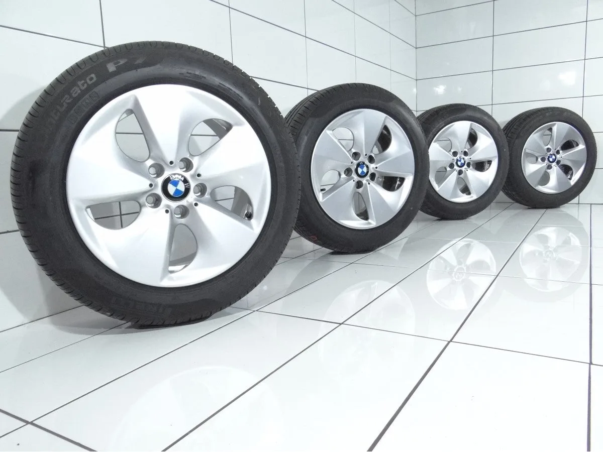 KOŁA UŻYWANE BMW OE STYLING 363 6794681 5 F10 F11, 6 F06 F12 5x120 ET30 225/55R17 97W [2018] Srebrny, zdjęcie 1