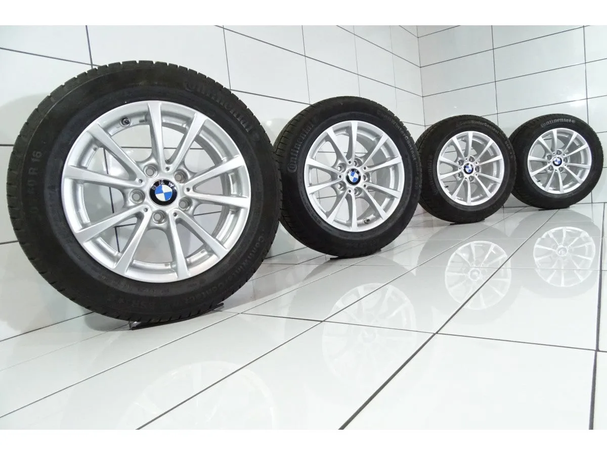 KOŁA UŻYWANE BMW OE STYLING 390 6796236 Continental ContiWinterContact TS 830 P SSR, 3 F30, F31, 4 F36 5x120 ET31 205/60R16 92H [2017] 7MM, zdjęcie 1