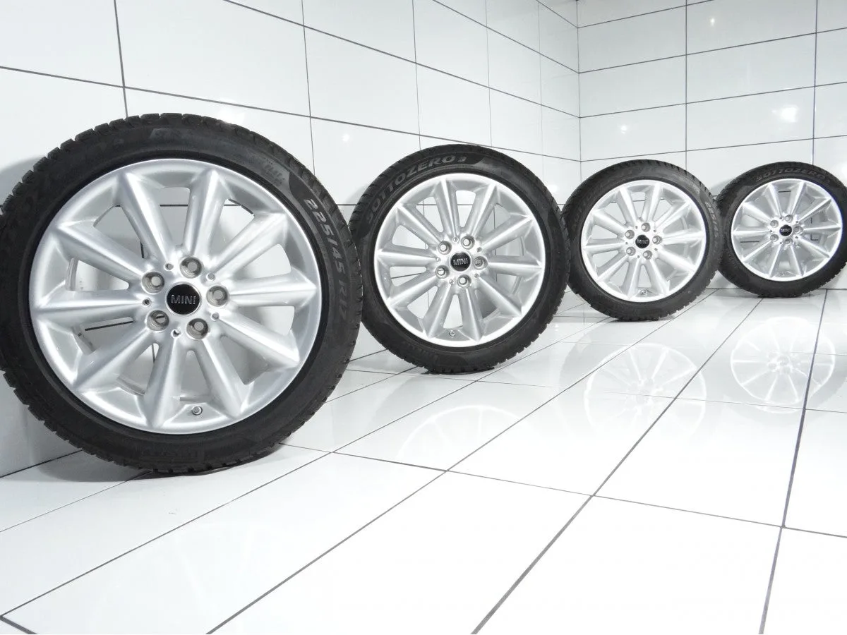 KOŁA UŻYWANE Mini OE STYLING 518 6856045 F54, CLUBMAN 5x112 ET54 225/45R17 91H [2016] 5MM Srebrny, zdjęcie 1
