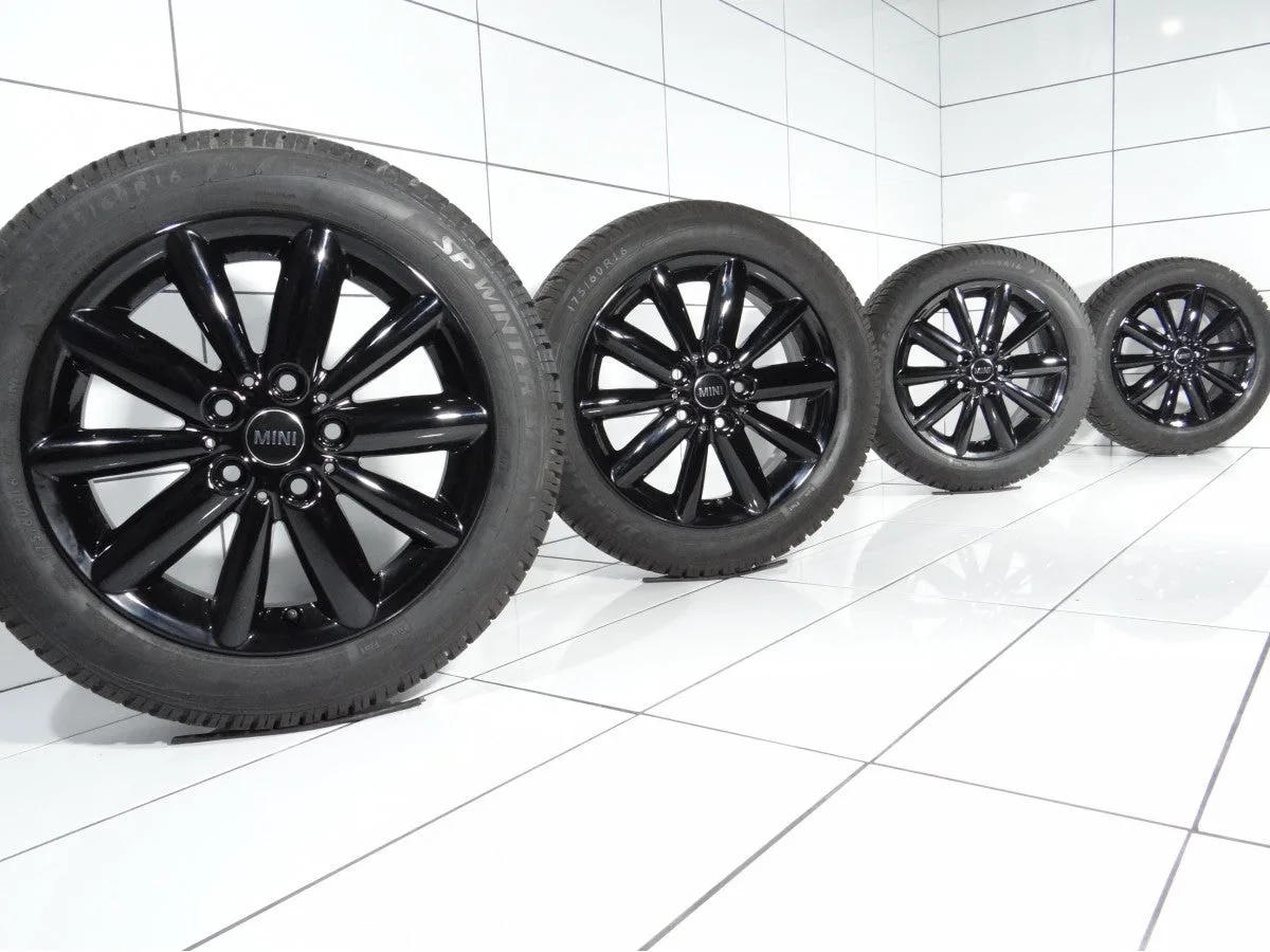 KOŁA UŻYWANE Mini OE STYLING 508 6866674 F55 F56 F57 5x112 ET46 175/60R16 86H [2018] 100MM Czarny, zdjęcie 1
