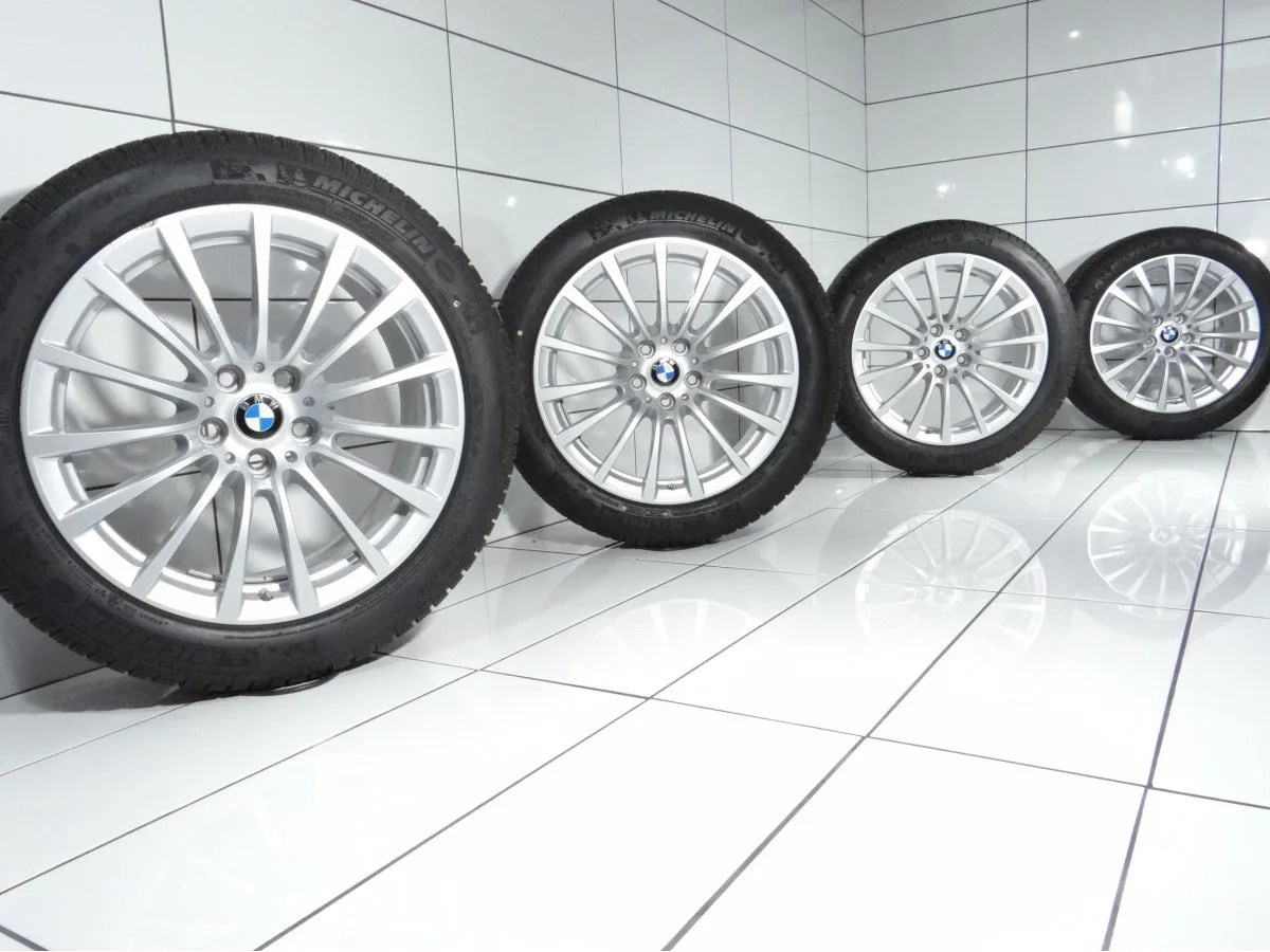 KOŁA UŻYWANE BMW OE STYLING 619 6861224 5 G30 G31, 8 G14 G15 G16 5x112 ET30 245/45R18 100V [2017] 7MM Srebrny, zdjęcie 1