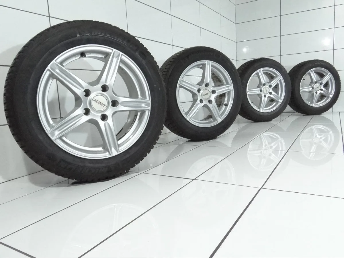 KOŁA UŻYWANE Dezent OE 47441 MICHELIN Alpin A4, BMW SERII 1, Z3, Z4 5x120 ET35 205/55R16 91H [2010] 5,5MM, zdjęcie 1