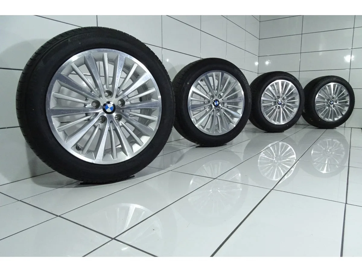 KOŁA UŻYWANE BMW OE STYLING 481 6855090 BRIDGESTONE Turanza T001, 2 F45, ACTIVE TOURER, F46, GRAN TOURER 5x112 ET54 205/55R17 91W [2016] 7MM, zdjęcie 1