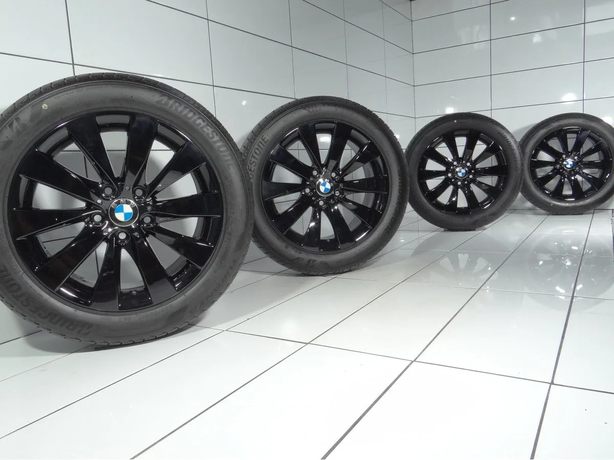 KOŁA UŻYWANE BMW OE STYLING 413 3 F30 F31, 4 F32 F36 5x120 ET37 225/50R17 98Y [2020] 7MM Czarny, zdjęcie 1