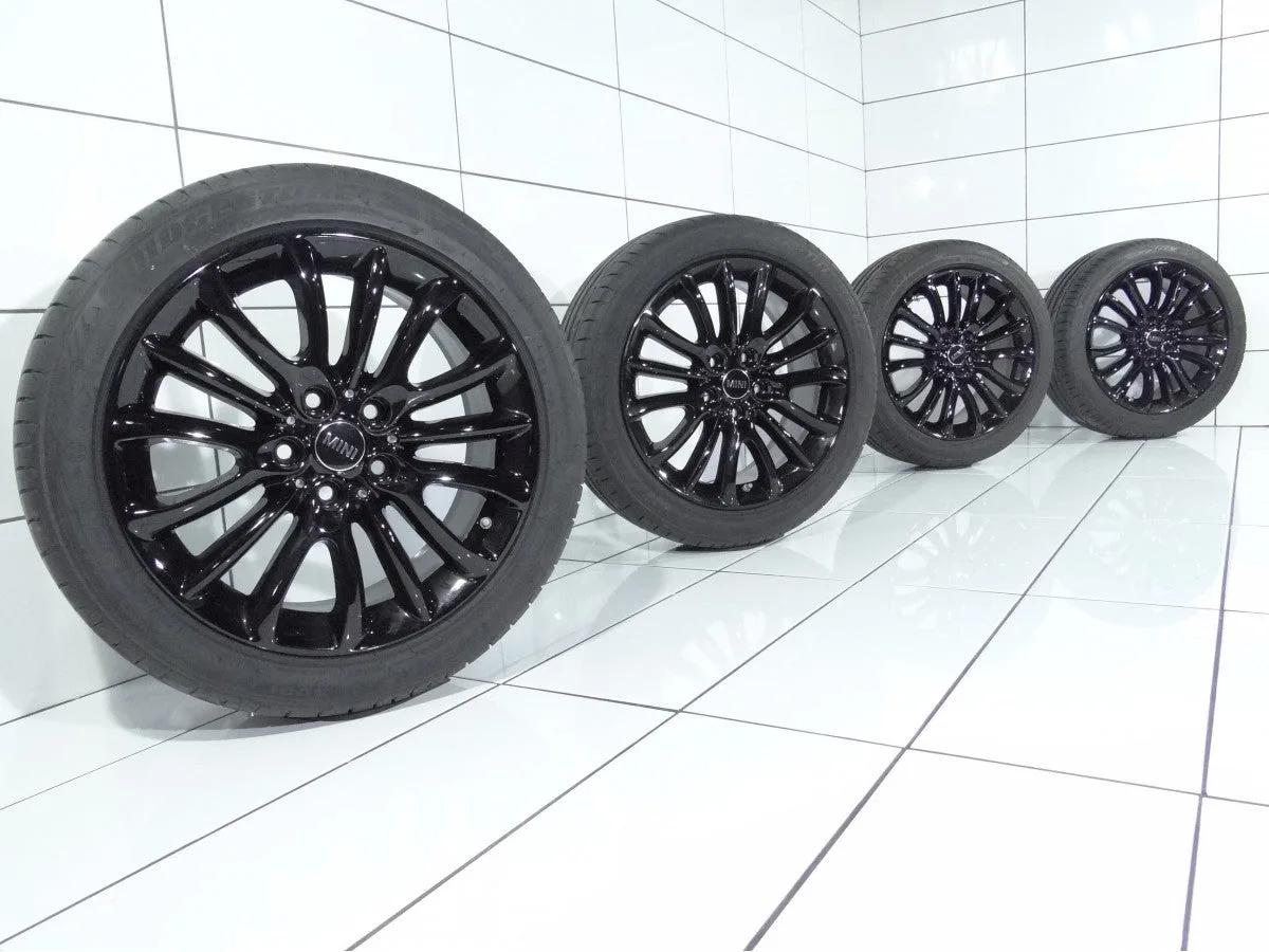 KOŁA UŻYWANE Mini OE STYLING 519 6856046 F54 5x112 ET54 225/45R17 91W [2019] 7MM Czarny, zdjęcie 1