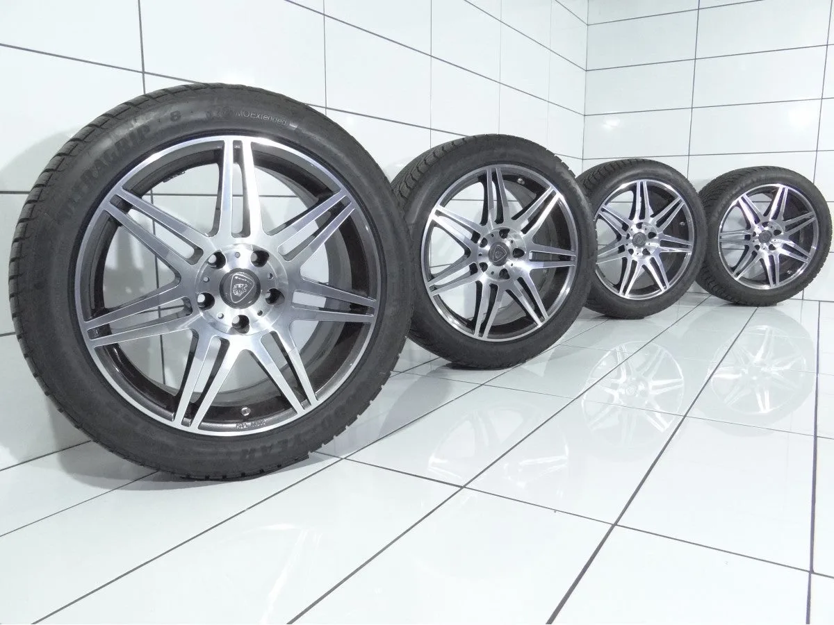 KOŁA UŻYWANE BAT OE 49302 BMW 5 F10 F11, 6 F12 F13 5x120 ET35 245/45R18 100V [2016] 6MM Antracytowy, zdjęcie 1