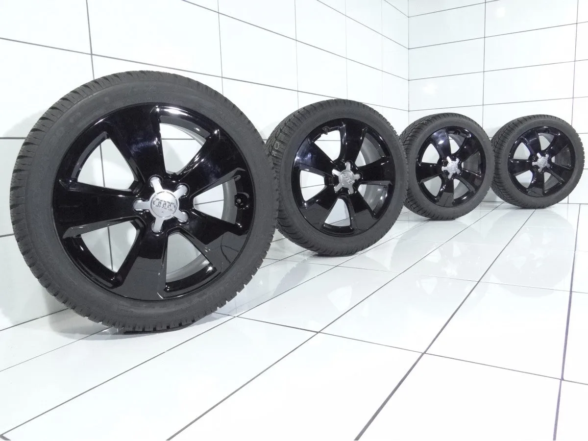 KOŁA UŻYWANE Audi OE 8V0601025C A3 8V0 5x112 ET48 205/50R17 93H [2014] 7,5MM Czarny, zdjęcie 1