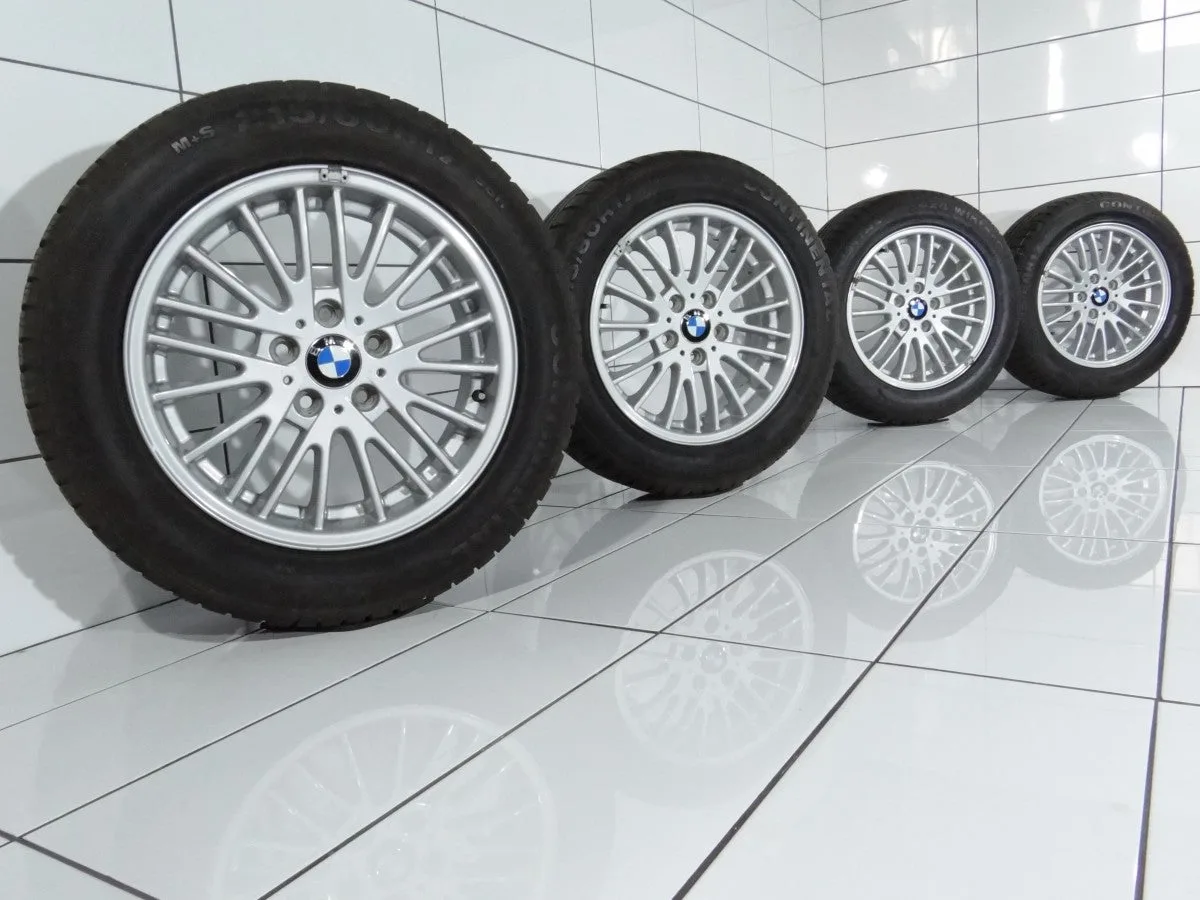 KOŁA UŻYWANE BMW OE STYLING 110 3401198 Continental 4x4 WinterContact, X3, E83 5x120 ET39 215/60R17 96H [2008] 6MM, zdjęcie 1