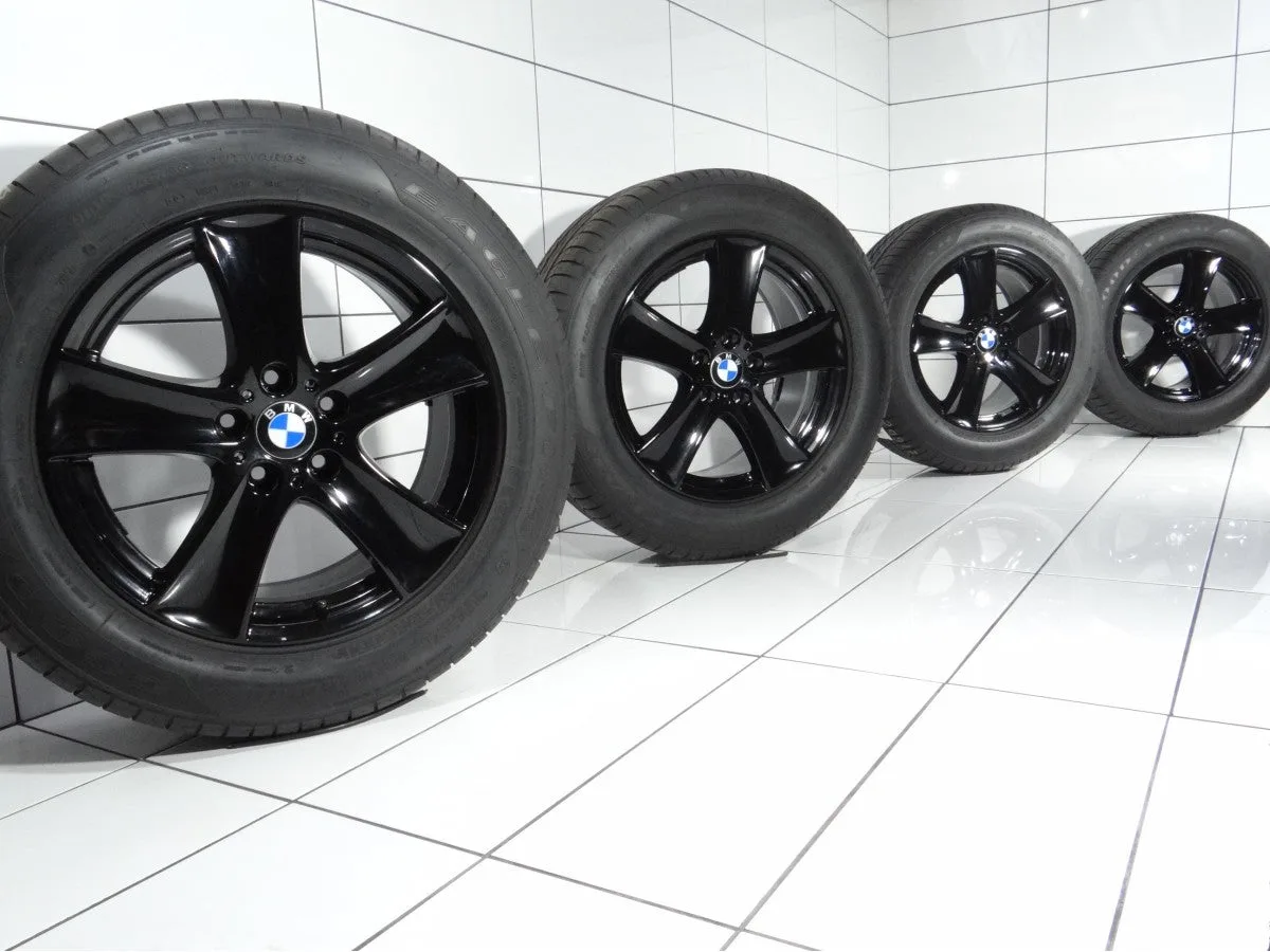 KOŁA UŻYWANE BMW OE STYLING 209 6770200 X5, E70 5x120 ET46 255/55R18 109V [2019] 6,5MM Czarny, zdjęcie 1