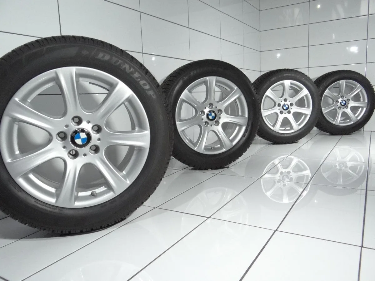 KOŁA UŻYWANE BMW OE STYLING 394 6856893 3 F34 GT 5x120 ET34 225/55R17 97H [2012] 100MM Srebrny, zdjęcie 1