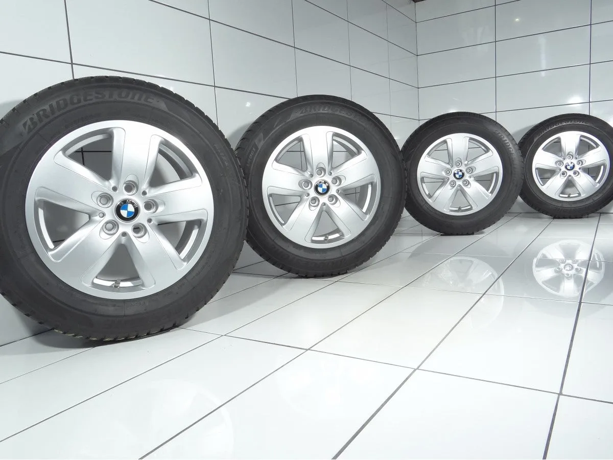KOŁA UŻYWANE BMW OE STYLING 517 6856043* MINI R60 COUNTRYMAN 5x112 ET52 205/65R16 95H [2019] 7,5MM Srebrny, zdjęcie 1