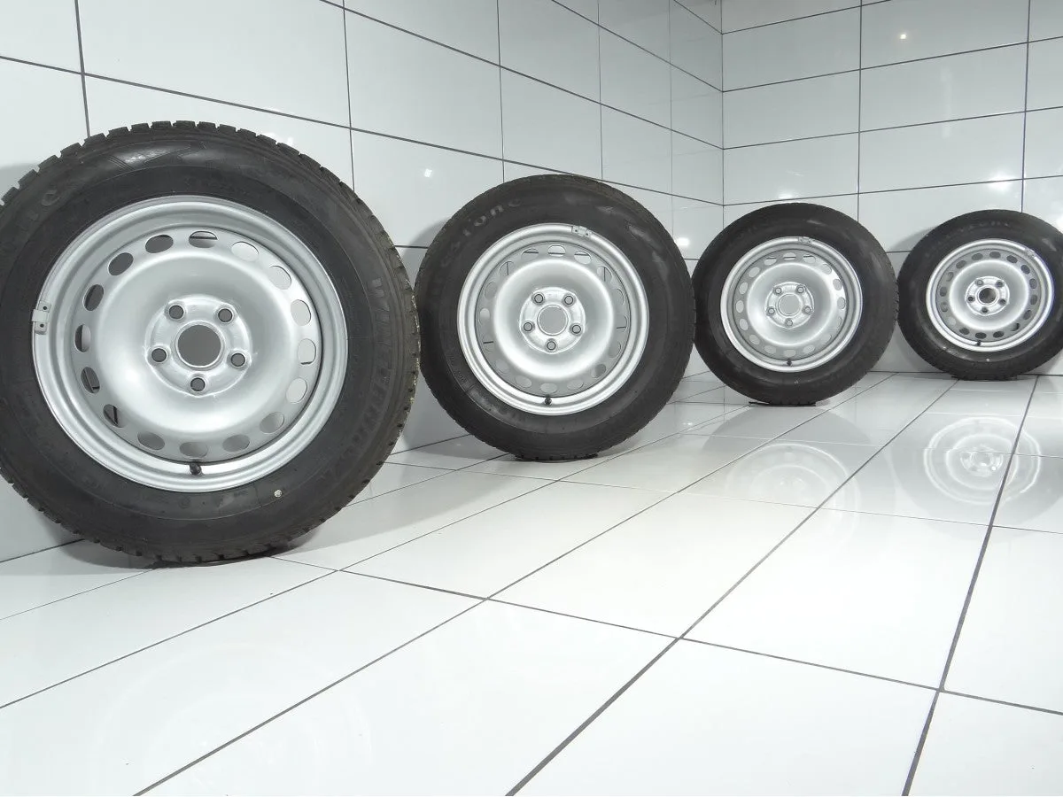 KOŁA UŻYWANE Volkswagen OE 2K0601027B / KBA43929 VW CADDY 5x112 ET47 195/65R15 95T [2016] 6MM Srebrny, zdjęcie 1