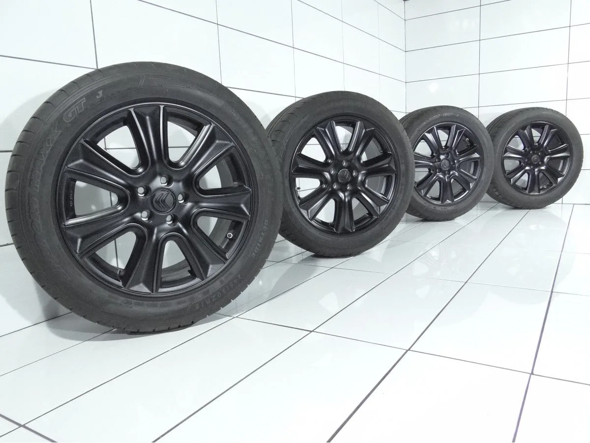 KOŁA UŻYWANE Citroen OE KBA50944 PEUGEOT 5x108 ET45 245/50R18 104Y [2018] 6MM Czarny Mat, zdjęcie 1