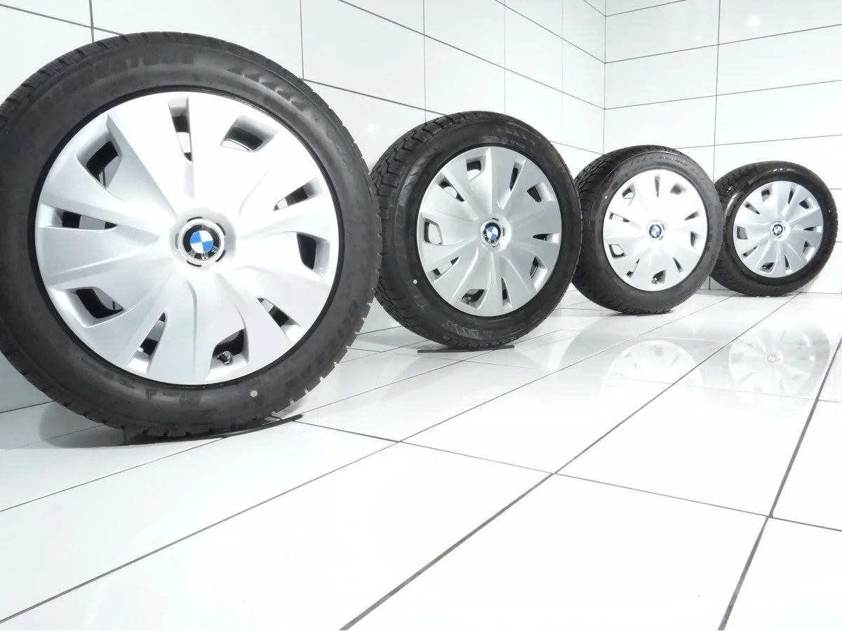 KOŁA UŻYWANE BMW OE 6864660 1 F40 5x112 ET47 205/55R16 91H [2018] Czarny, zdjęcie 1
