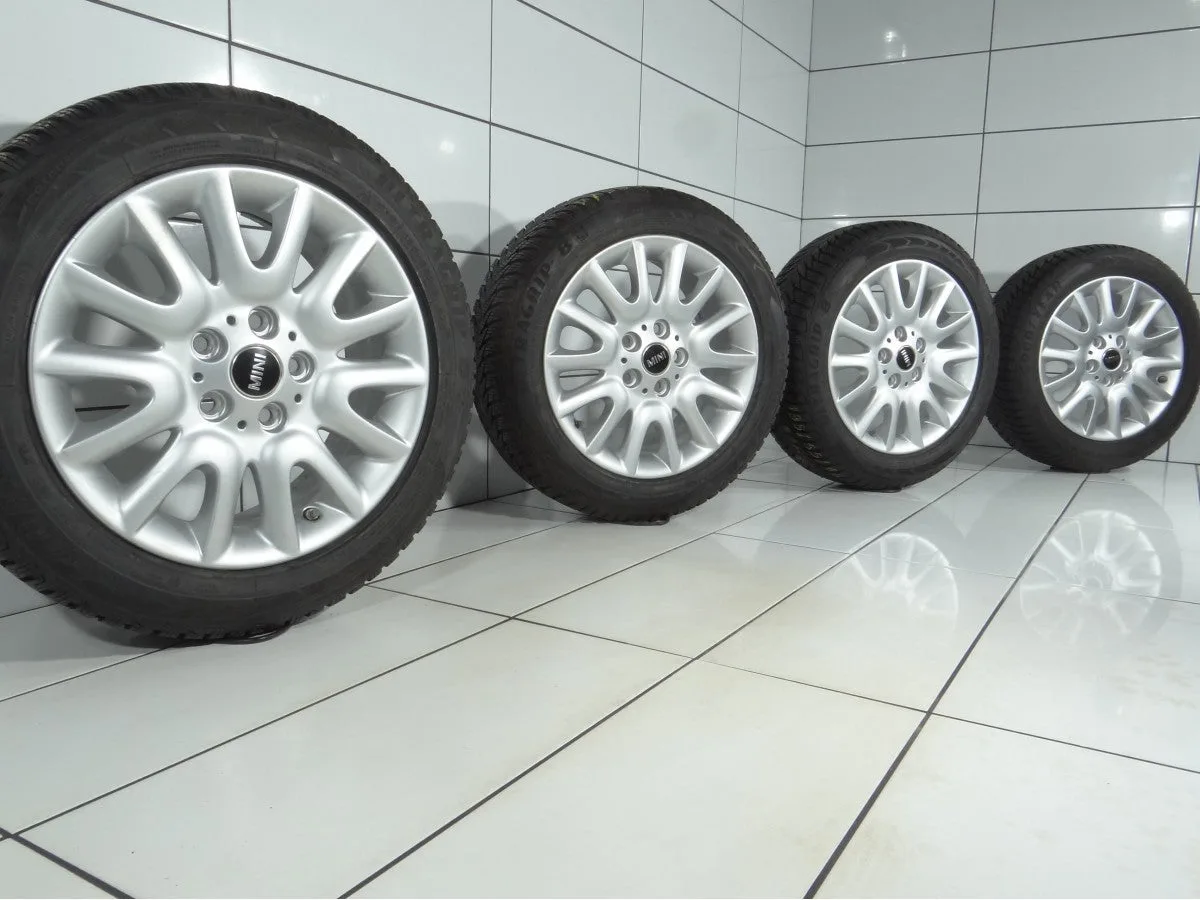 KOŁA UŻYWANE Mini OE STYLING 495 6855104 F55, F56, F57 5x112 ET54 195/55R16 87H [2019] 7,5MM Srebrny, zdjęcie 1