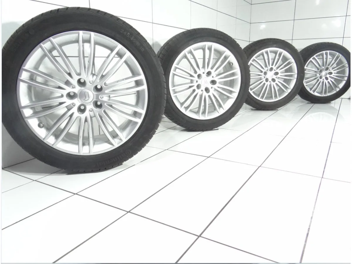 KOŁA UŻYWANE CMA OE KBA46745 BMW 5 F10 F11 5x120 ET35 245/45R18 100V [2014] 6MM Srebrny, zdjęcie 1