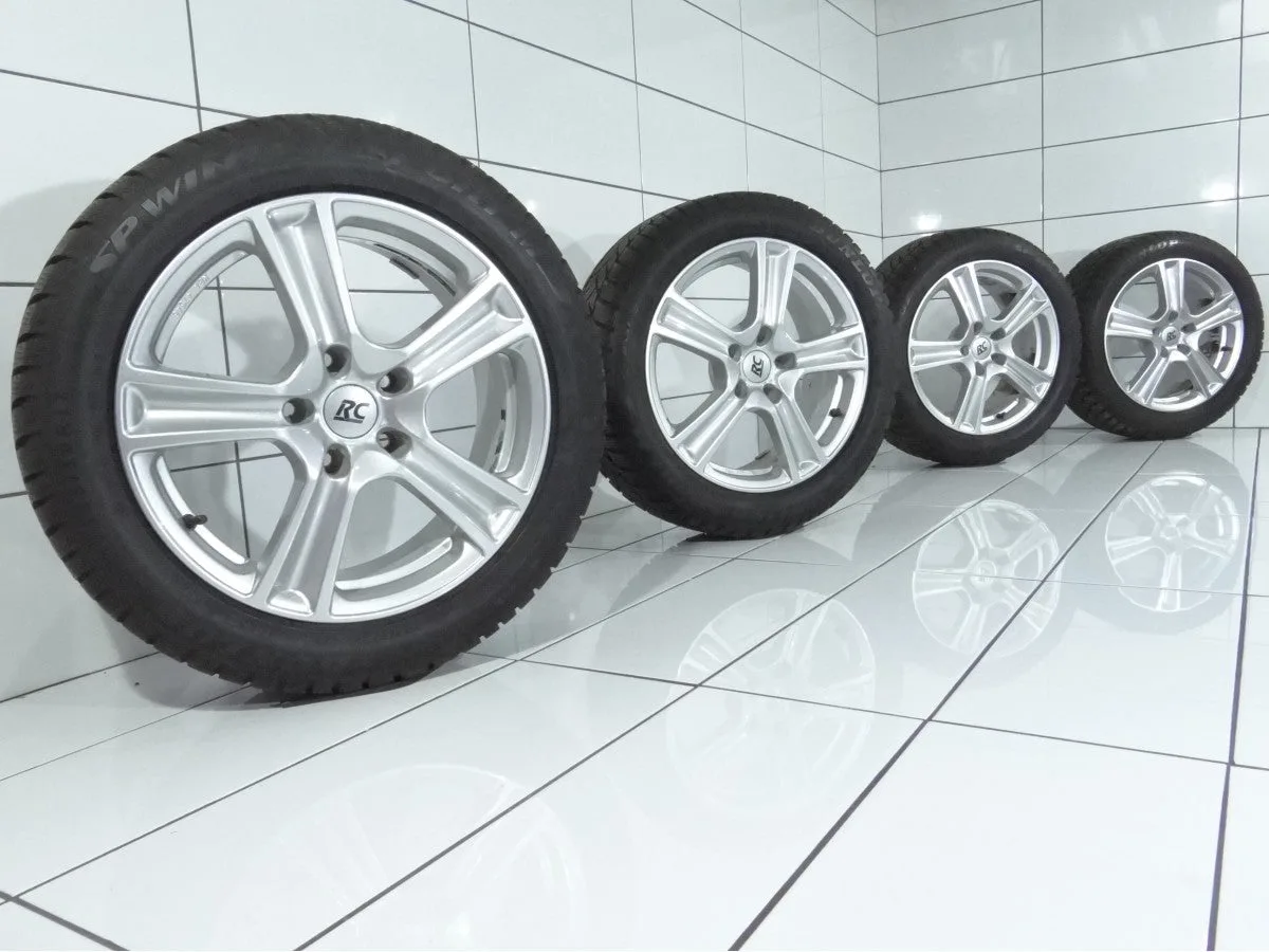 KOŁA UŻYWANE RC Design OE 47546 Dunlop SP Winter Sport M3 DSST, BMW 3 F30, F31, 4 F32, F33 5x120 ET34 225/50R17 94H [2010] 6MM, zdjęcie 1