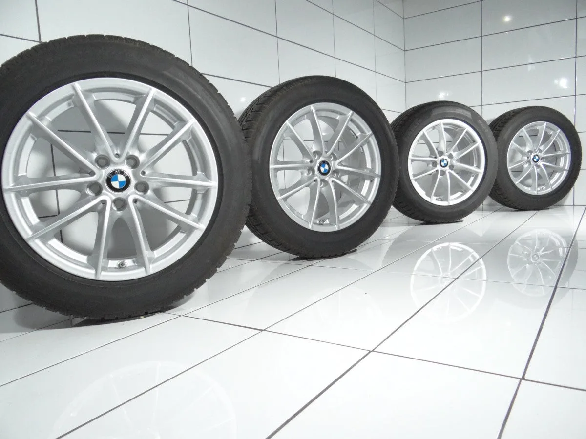KOŁA UŻYWANE BMW OE STYLING 618 6868217 5 G30 G31 5x112 ET27 225/55R17 97H [2017] 7,5MM Srebrny, zdjęcie 1