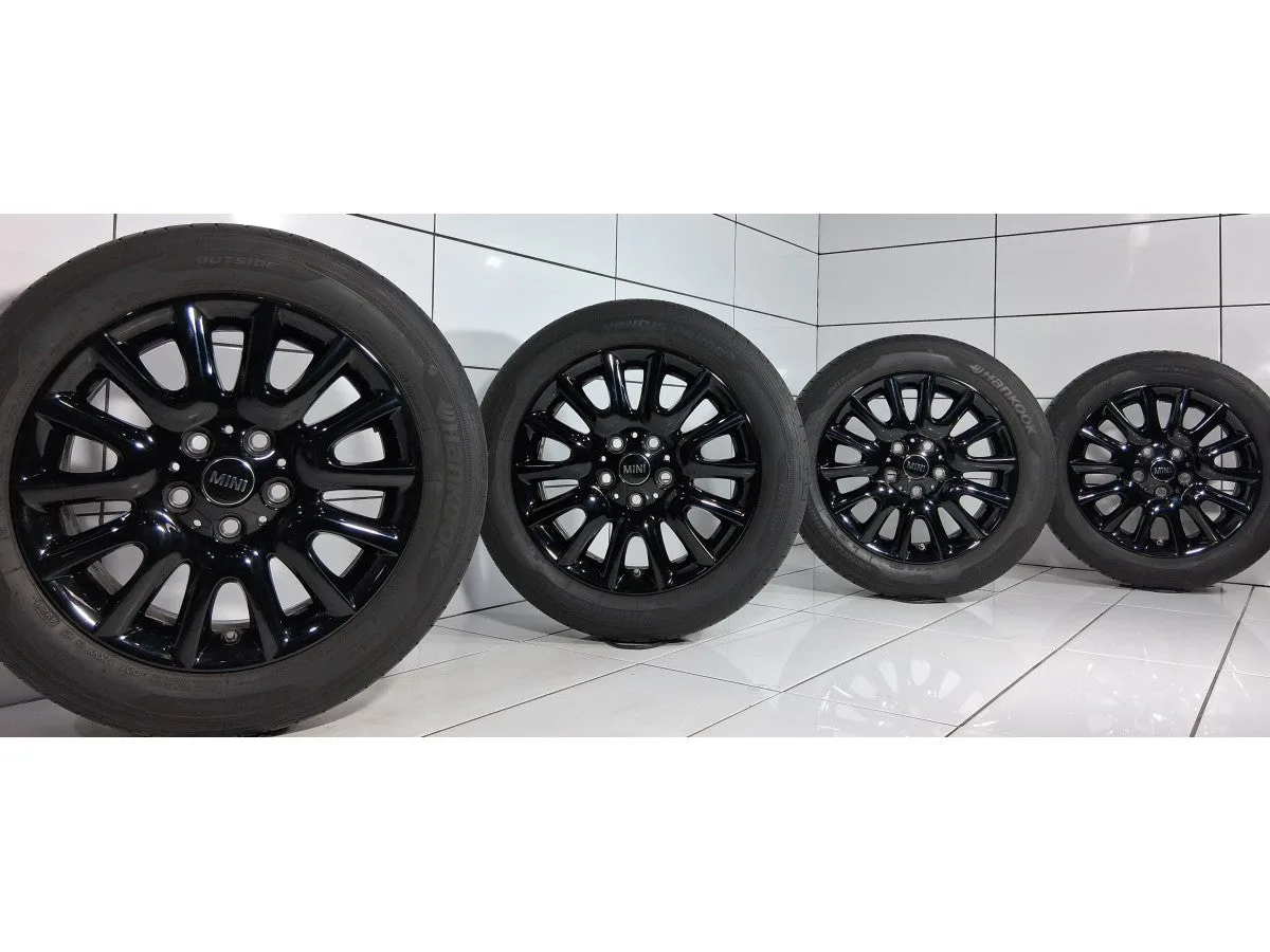 KOŁA UŻYWANE Hankook STYLING 495 6855104 MINI Cooper F55, F56 i F57 5x112 ET54 195/55R16 87W [2021] 6MM Czarny, zdjęcie 1