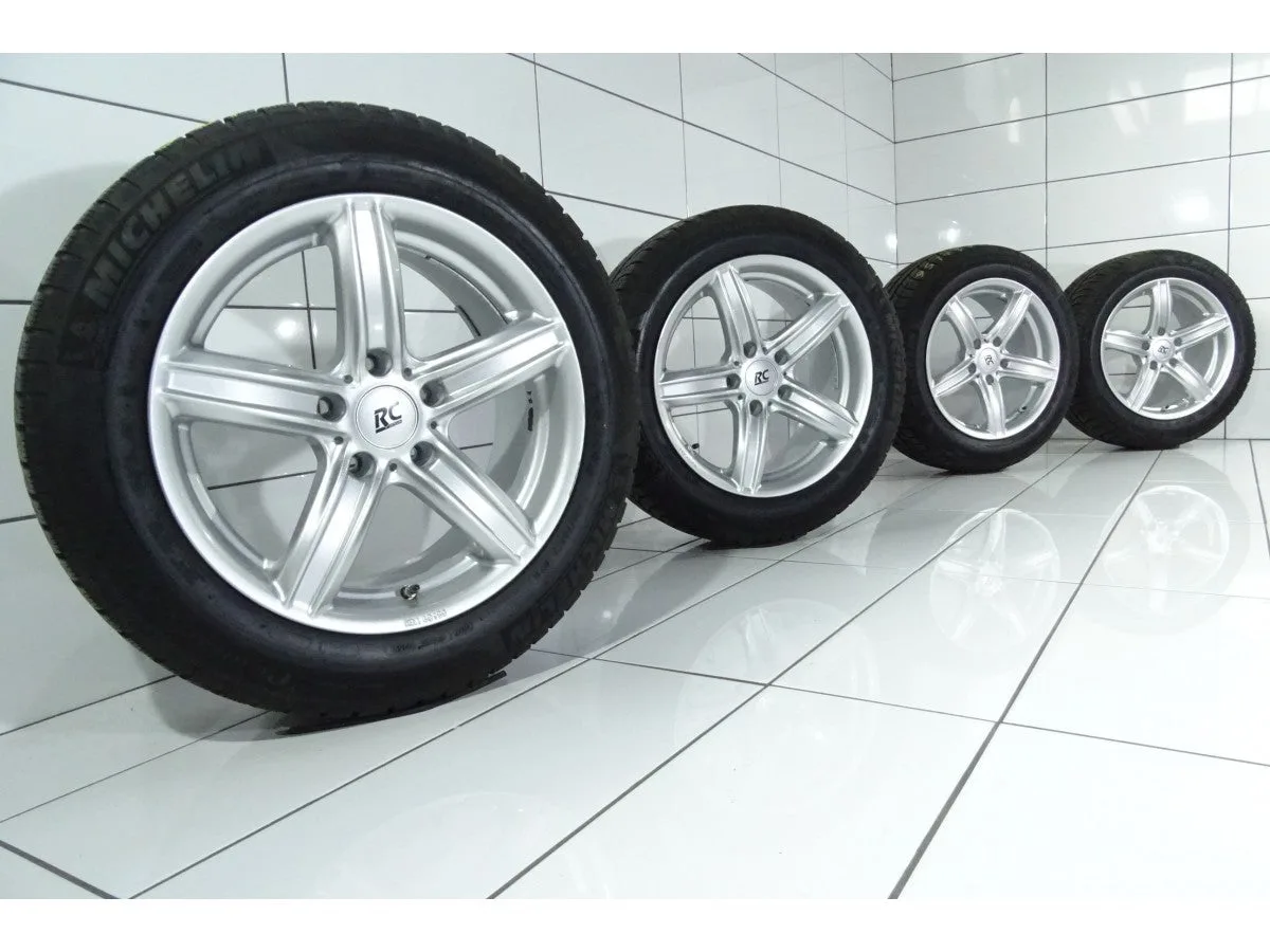 KOŁA UŻYWANE RC Design OE 48150 MICHELIN Primacy Alpin PA3, BMW 5 F10 F11, 6 F06 F12 F13 5x120 ET30 225/55R17 97H [2010] 6MM, zdjęcie 1