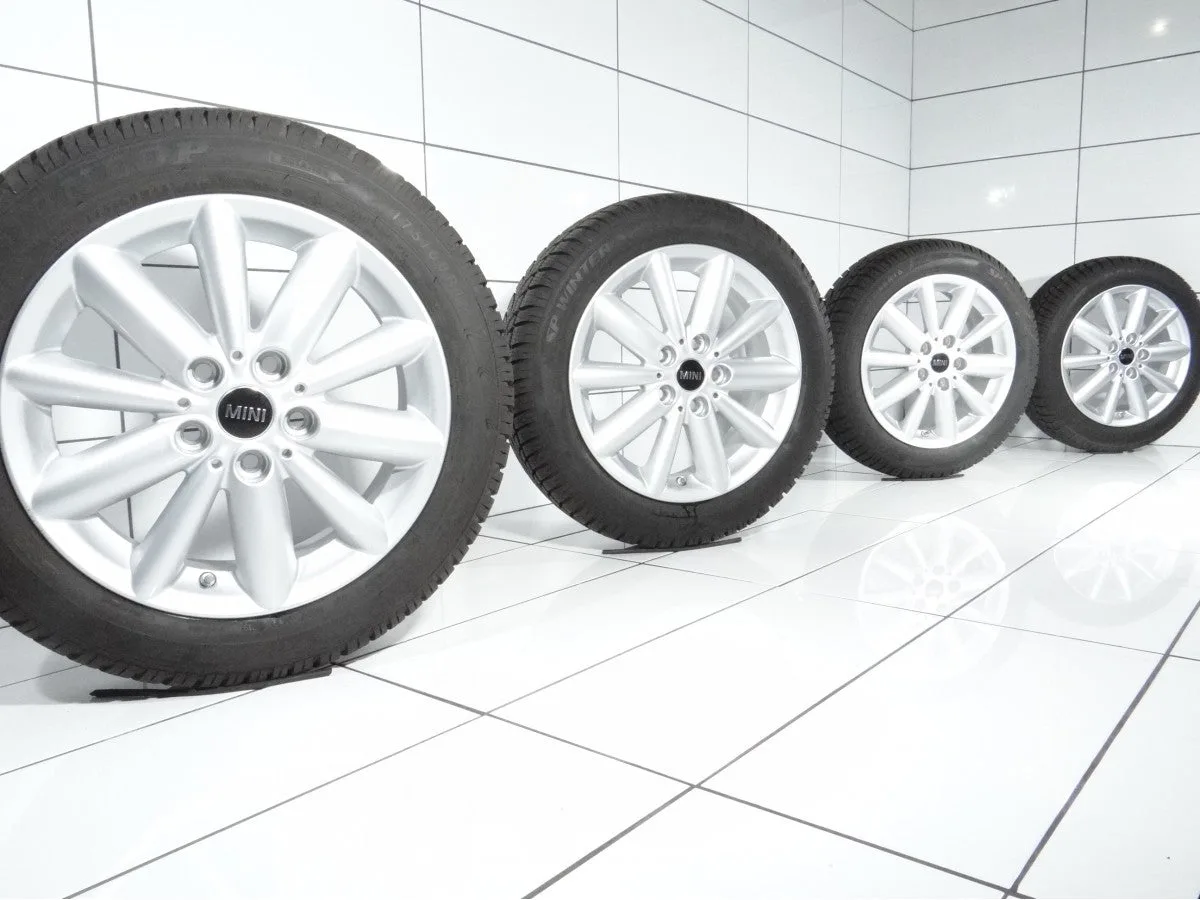 KOŁA UŻYWANE Mini OE STYLING 508 6855117 F55 F56 F57 5x112 ET46 175/60R16 86H [2019] Srebrny, zdjęcie 1