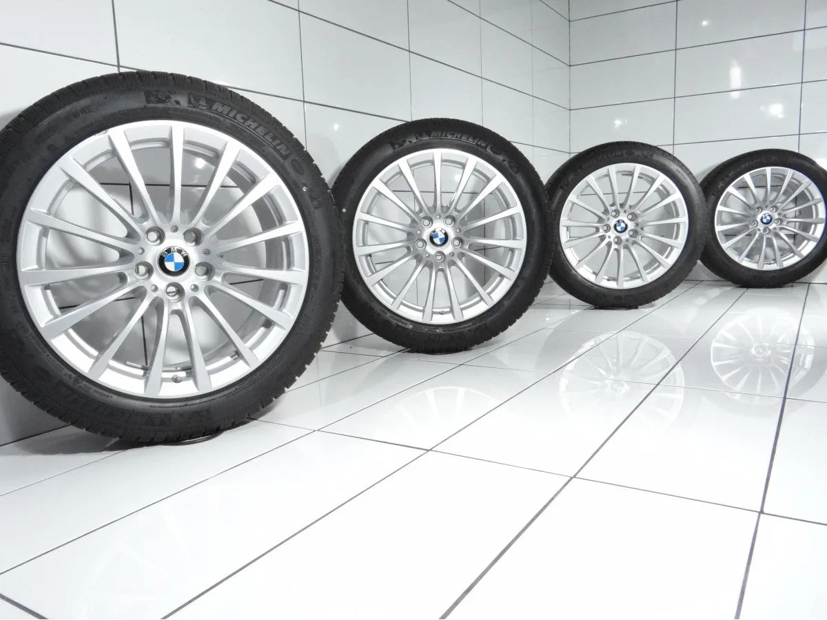 KOŁA UŻYWANE BMW OE STYLING 619 6861224 5 G30 G31, 8 G14 G15 G16 5x112 ET30 245/45R18 100V [2017] 7MM Srebrny, zdjęcie 1