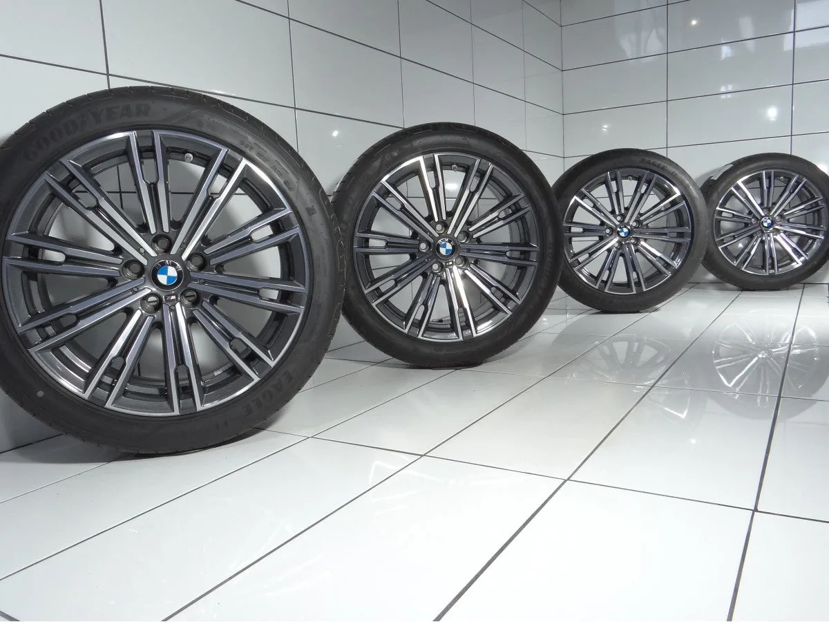 KOŁA UŻYWANE BMW OE STYLING 790 8089890 3 G20 G21, 4 G22 G23 5x112 ET25/40 225/45-255/40R18 95/99Y [2019] 7MM Grafitowy, zdjęcie 1