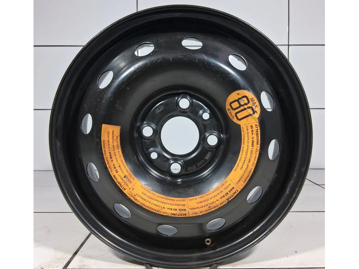 FELGA UŻYWANA Fiat OE 14' 4J Czarny T 43 4x98 ET43, zdjęcie 1