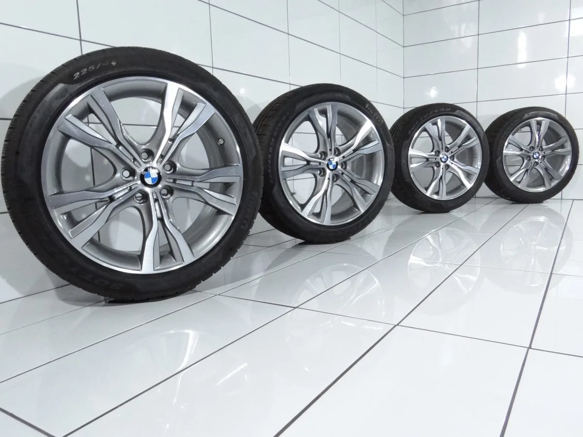 KOŁA UŻYWANE BMW OE STYLING 484 6855093 PIRELLI Sottozero Winter 240 SERIE II, 2 F45, ACTIVE TOURER, F46, GRAN TOURER 5x112 ET57 225/45R18 95V [2015] 6,5MM, zdjęcie 1