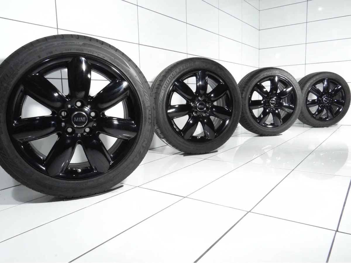 KOŁA UŻYWANE Mini OE STYLING 528 F54 CLUBMAN 5x112 ET47 225/45R17 91W [2017] 7MM Czarny, zdjęcie 1