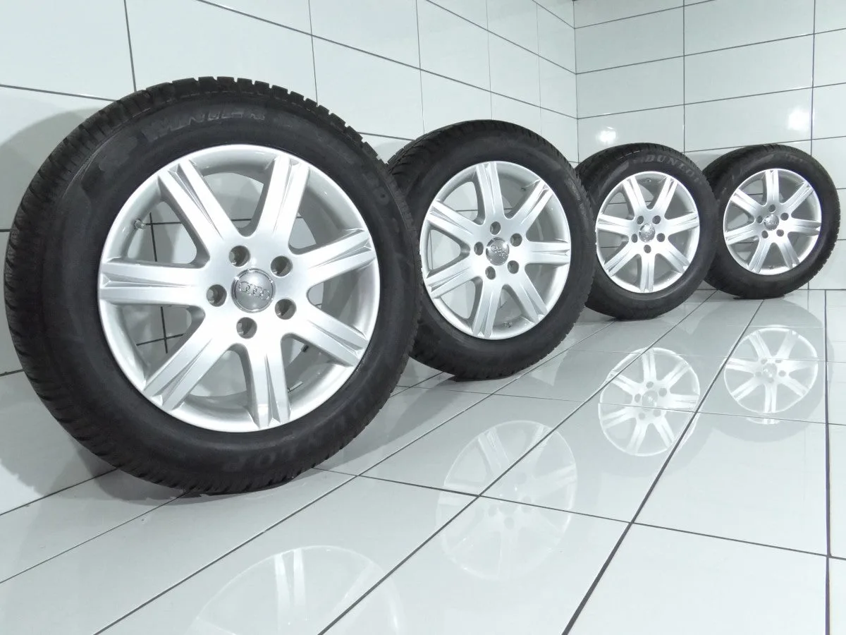 KOŁA UŻYWANE Audi OE 4L0071498F Dunlop SP Winter Sport 3D, Q7 5x130 ET53 235/60R18 107H [2014] 7MM, zdjęcie 1