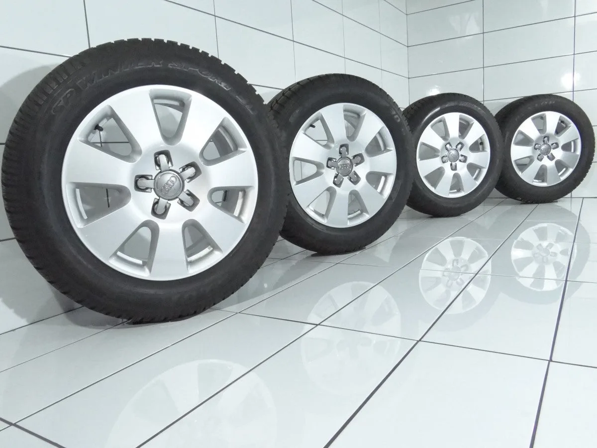 KOŁA UŻYWANE Audi OE 4L0601025AF Dunlop SP Winter Sport 3D, Q7 4L0 5x130 ET53 235/60R18 107H [2011] 7,5MM, zdjęcie 1