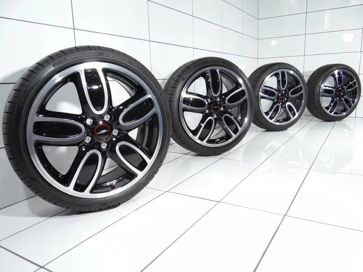 KOŁO UŻYWANE Mini OE STYLING 509 6855115 F55, F56, F57 5x112 ET54 205/40R18 86W [2019] 6,5MM Czarny, zdjęcie 1