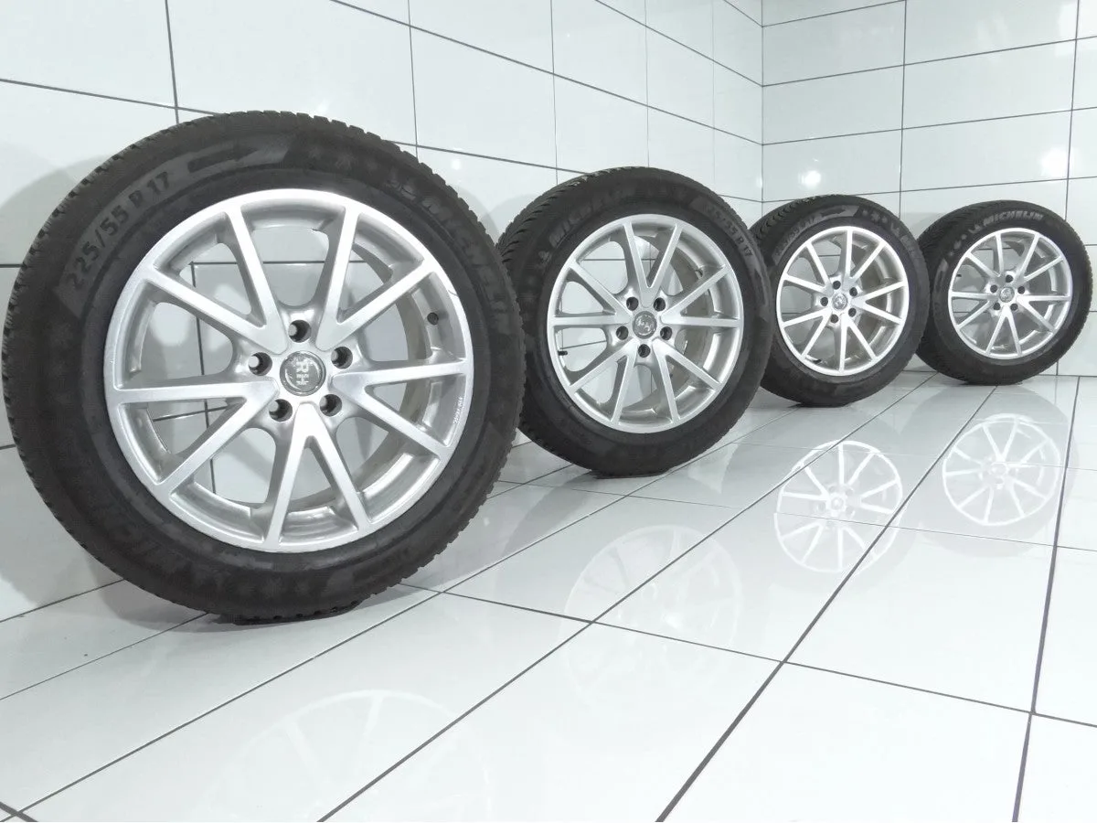KOŁO UŻYWANE RH OE KBA48495 RF 5x112 ET35 225/55R17 101V [2016] 7MM Srebrny, zdjęcie 1